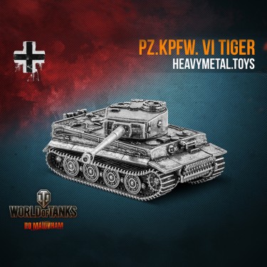 Модель танка Tiger-1  1:100